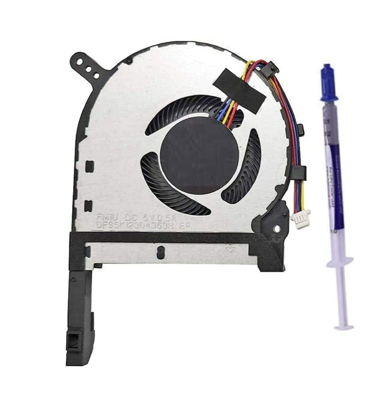 ak tech solutions quality cpu cooling fan for asus tuf gaming fx505 fx566 fx705 fx705g comes with complimentary(thermal paste)