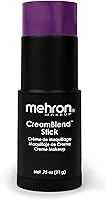 Vista 53 de Mehron Makeup CreamBlend Stick Pintura para la cara, maquillaje corporal y crema base Perfecto para Halloween.75 oz (21 g) (Verde)