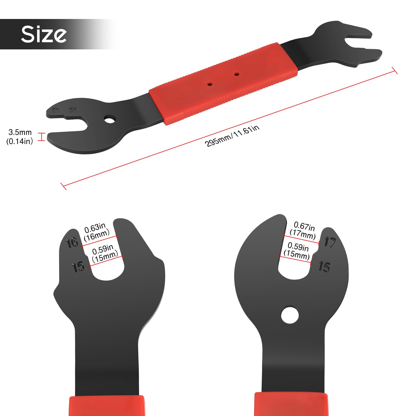 Abbey Bike Tools Whip-It Chain Whip One Color, For Dual Sided/Team Issue Crombie