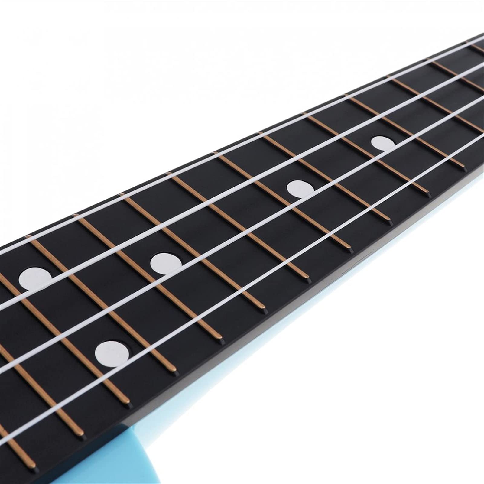 Ukulele Soprano Ukulele 21 Cal Kolorowe Akustyczne 4 Struny Hawaje Instrument Gitarowy dla Dzieci i Początkujących Muzyki