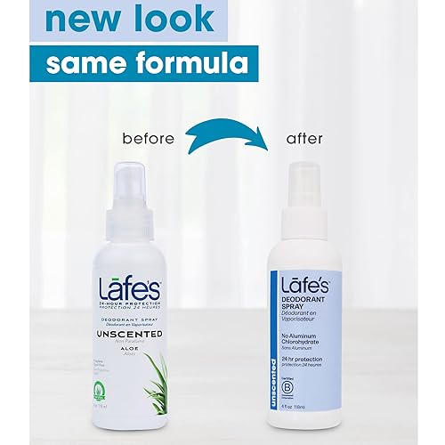 Miniatura 2 de Lafe's Desodorante natural  Desodorante natural sin aluminio de 4 onzas para mujeres y hombres  Sin parabenos y sin bicarbonato de sodio con