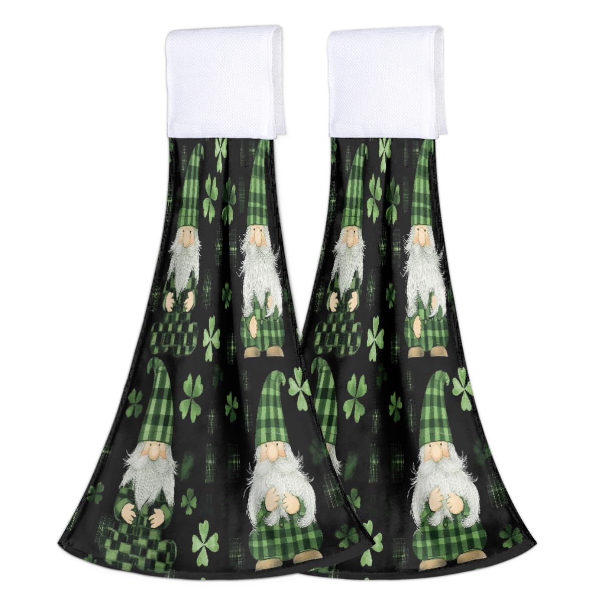 Toallas de mano absorbentes Mexpekil con diseño de gnomo y secado rápido para hogar