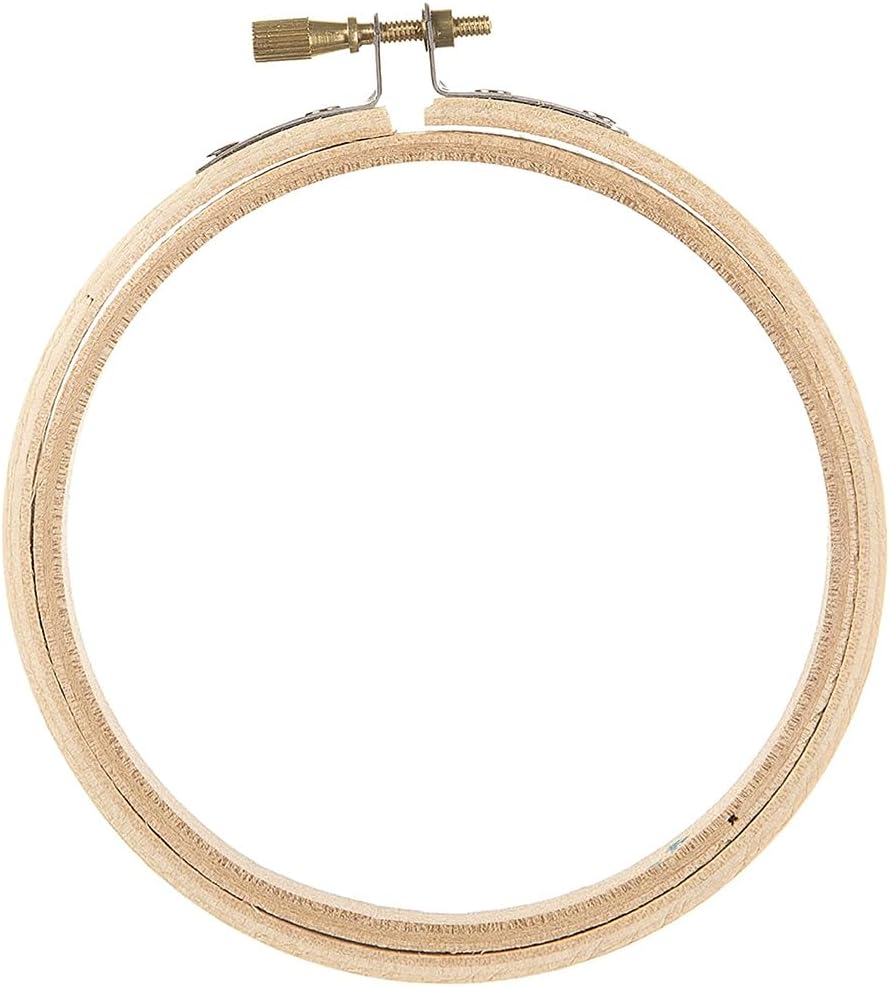 Darice Wood Embroidery Hoop, 4-Inch