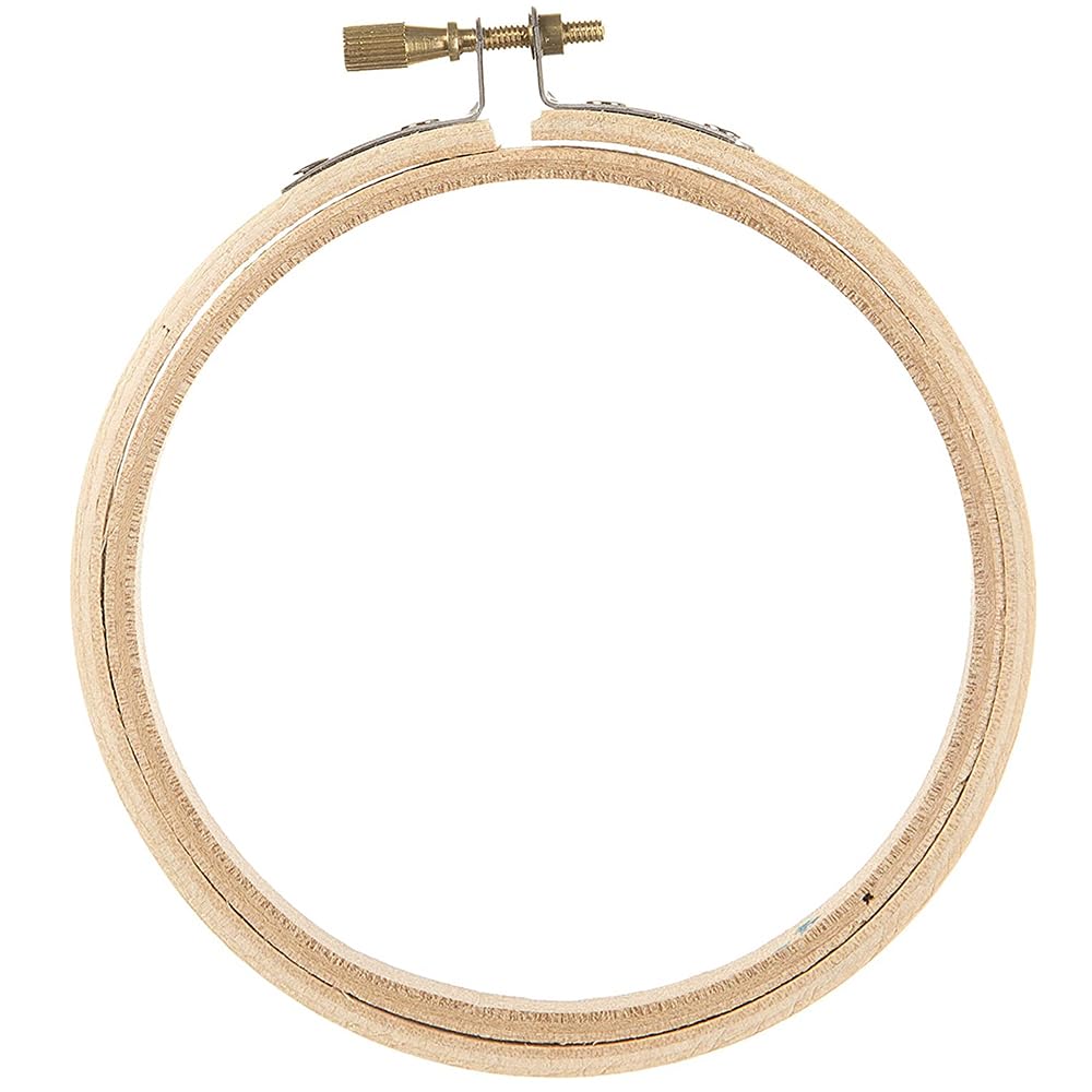 Amazon.com: Darice Wood Embroidery Hoop, 4-Inch