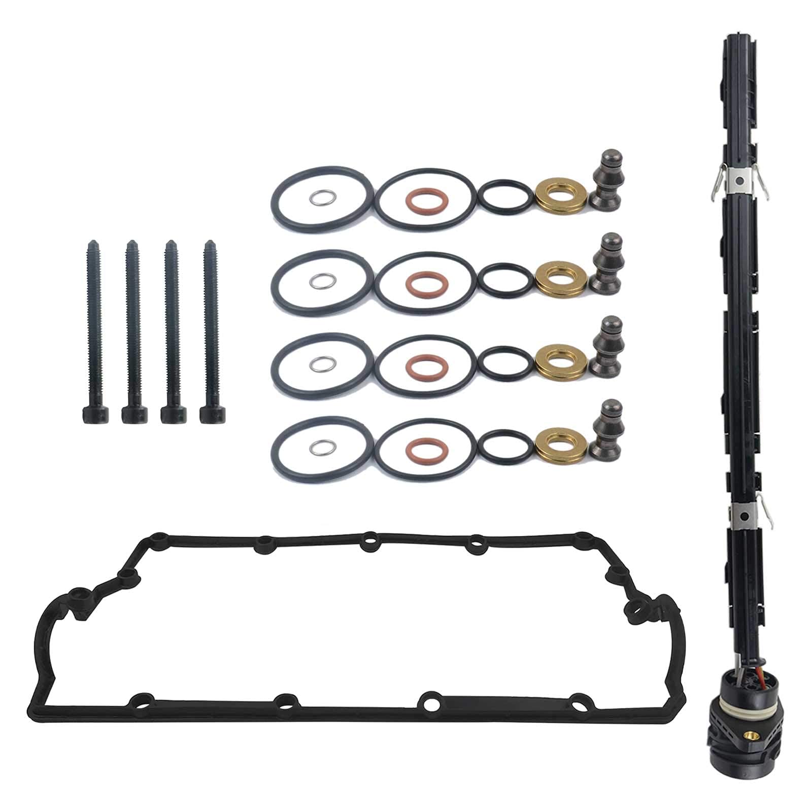 Kit Cavi Pompa-ugello Compatibile con 1.9 2.0 PD TDI AXB AXR AJM ANU ARL ASZ ATD ATJ 038971600