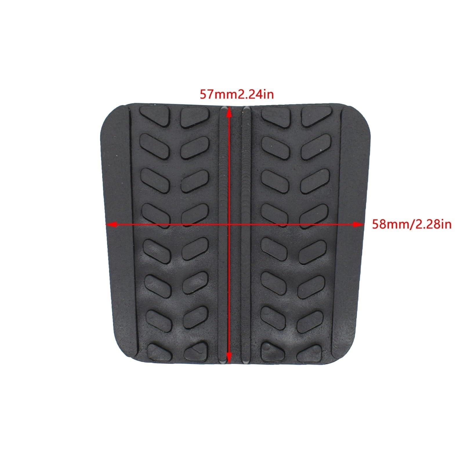 Couvre-pédales Frein Et Embrayage Pour Mazda - Lot De 2 Pièces, Caoutchouc Antidérapant, Pour RX-7, 323, 626, B2200, Etc. - 8