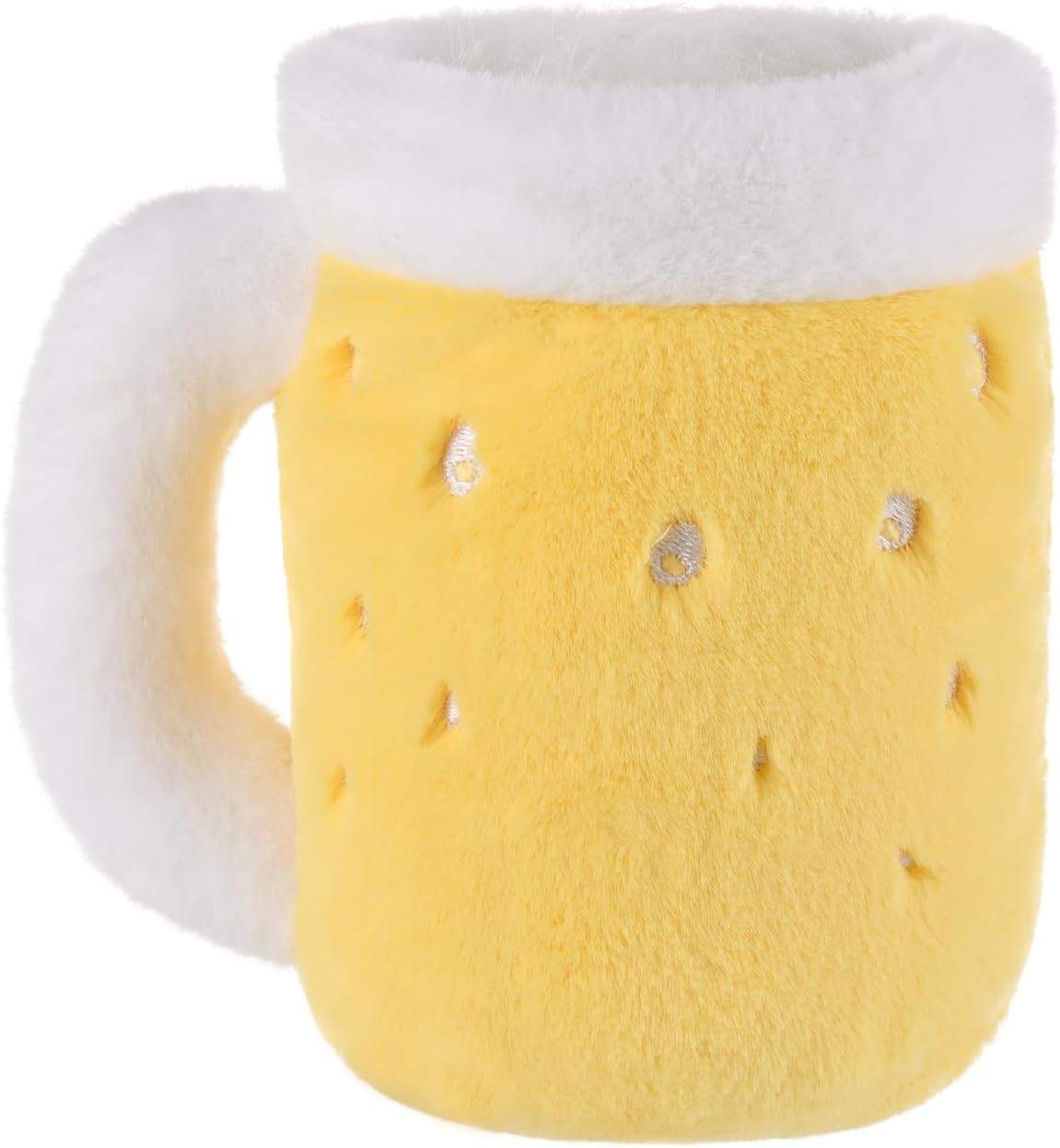 Apricot Lamb Beer Food Plushies Plush Stuffed Animals for Kids, Soft Cute Plush Toys for Baby Girl and Boy, Fluffy Beer Yellow