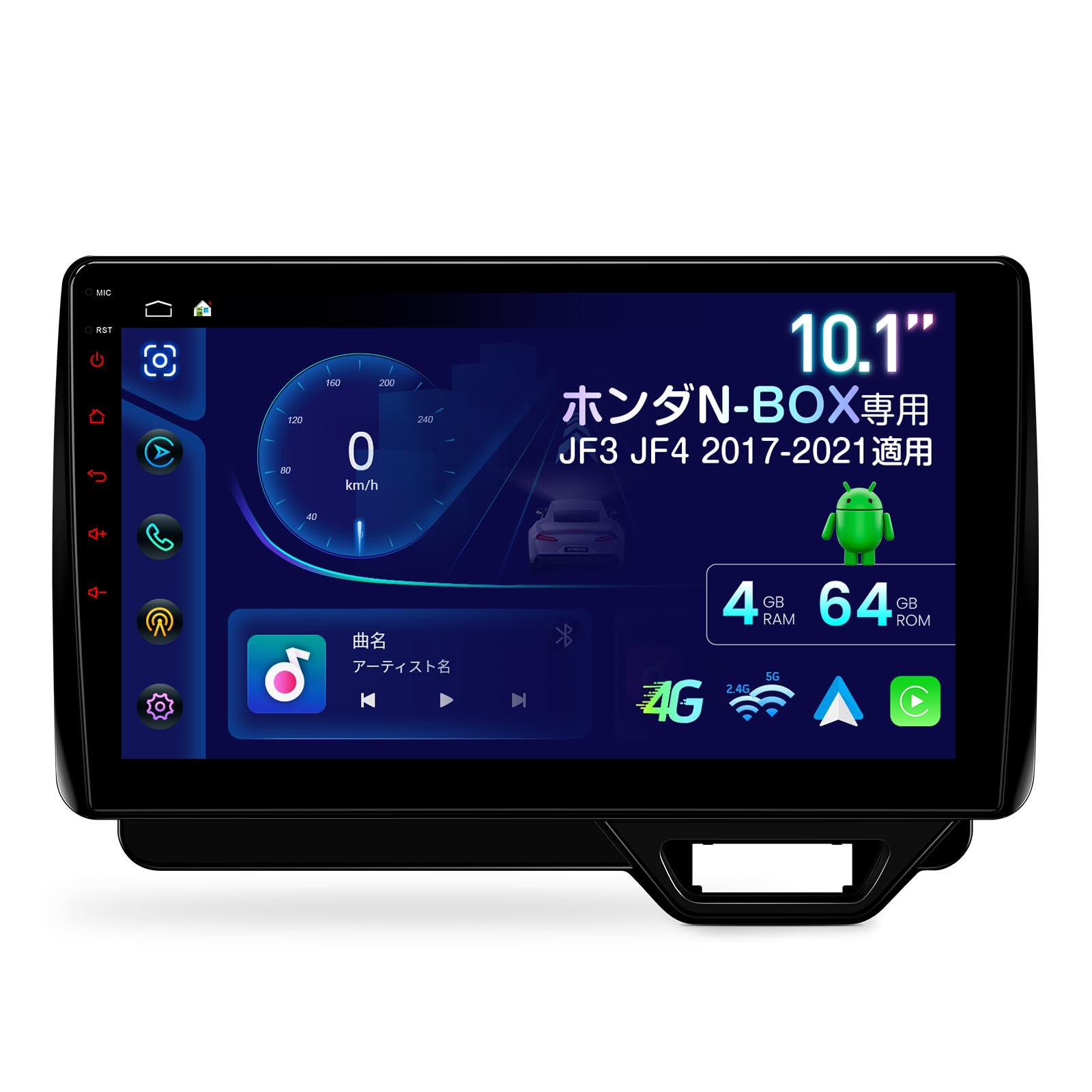 Amazon.co.jp: XTRONS ホンダN-BOX 2DIN カーナビ AndroidOS 10インチ
