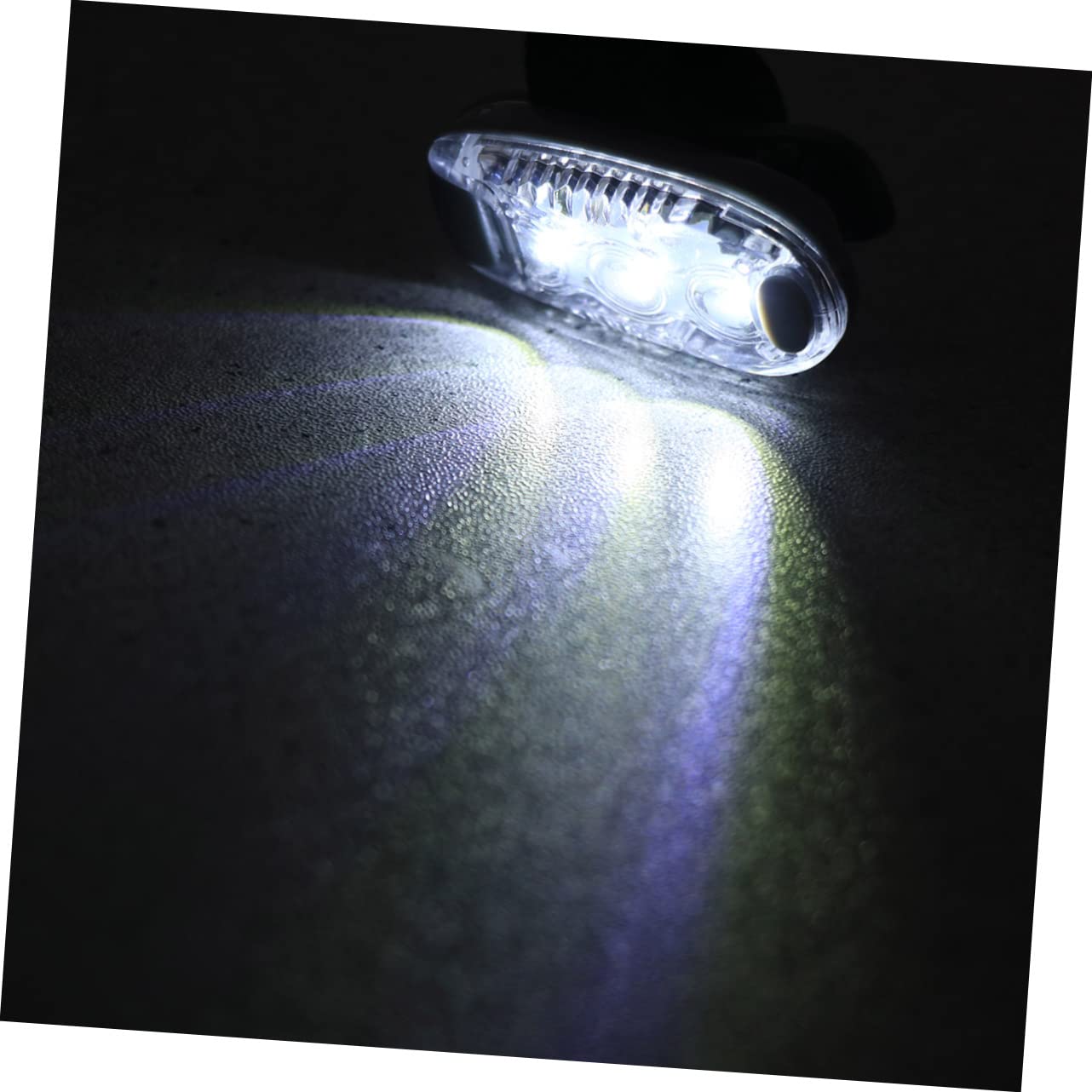 Toddmomy 4x Mini LED Sicherheitslicht - Wasserdichte Stroboskop Lichter Mit Clip - Für Rucksack & Kleidung