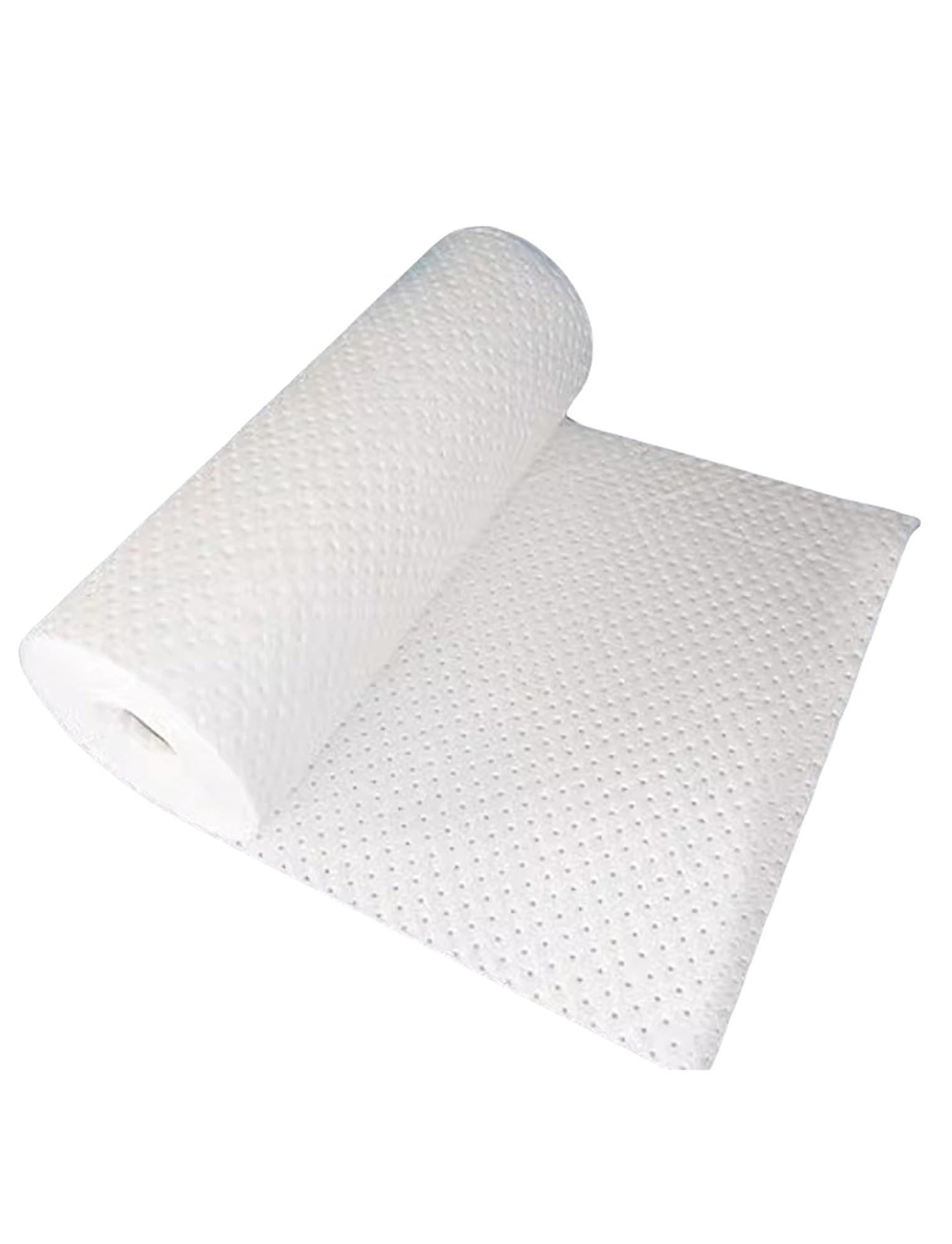 Rouleau de 5 mm sans Huile Haute résistance - Tampon Absorbant encastré pour Le Nettoyage des carburants industriels, des huiles et des déversements (100 x 100 cm) - Absorption et pénétratio