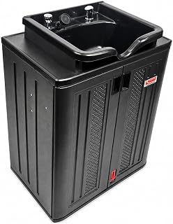 Portable Backwash Shampoo Bowl Sink with Hot Water for Mobile Salons