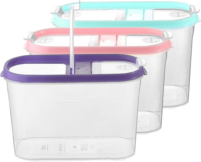 Mygoodbuy24 Pouring containers for cereal, cornflakes, set of 3