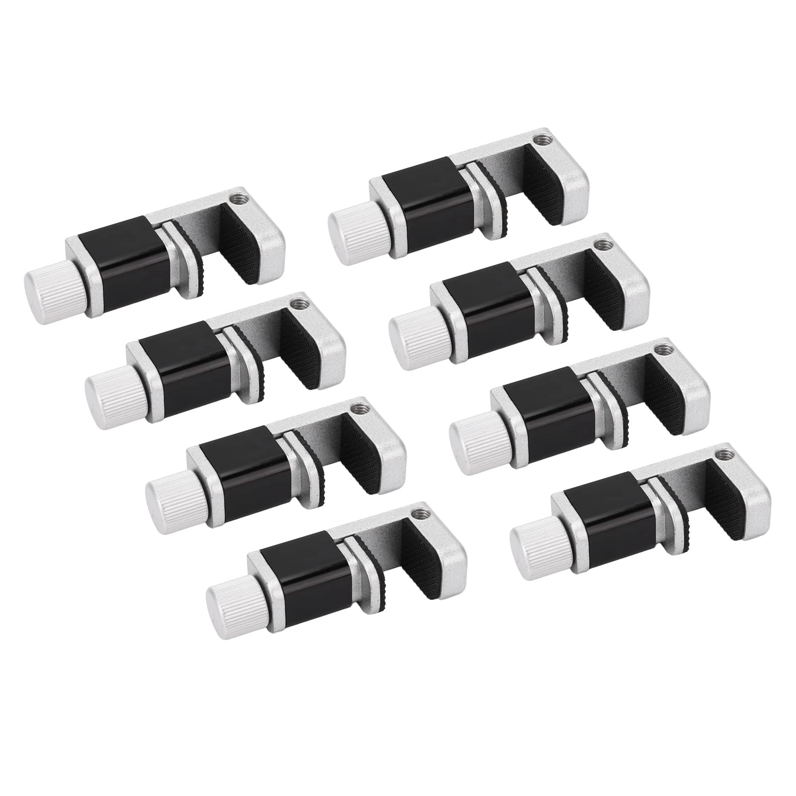 Adjustable Aluminum Alloy Ph LCD Repair Clamps, 8 - Piece Set, Efficient Operating and Durability for Mobile Screen Maintenance