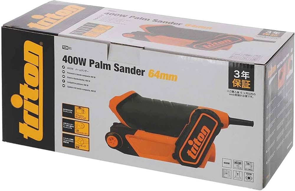 Amazon | トライトン(Triton) Triton トライトン パームサンダー 64mm