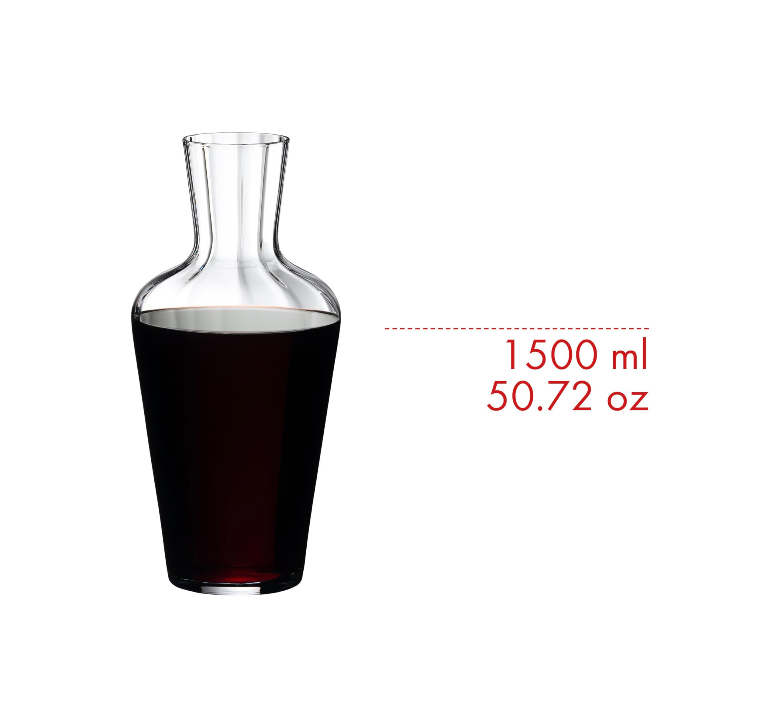 Riedel Decanter Magnum Moselle, jarra decantadora, cristal, 2 litros, 1419/23