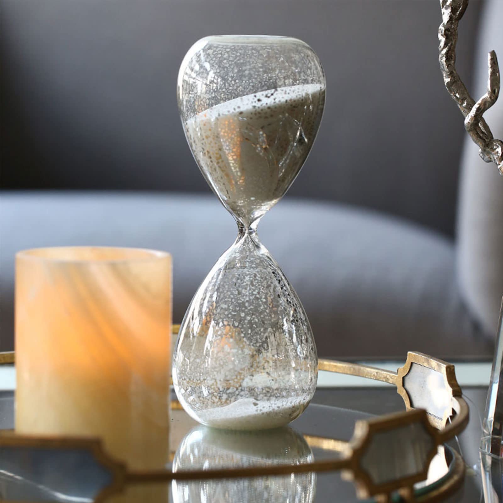 Sanduhr-Timer, Sanduhr, Glas für Dekoration, Sanduhr, Timer, Glas, Sanduhr, 30 Minuten/60 Minuten, Büro, Heimdekoration, Geschenke, Dekoration