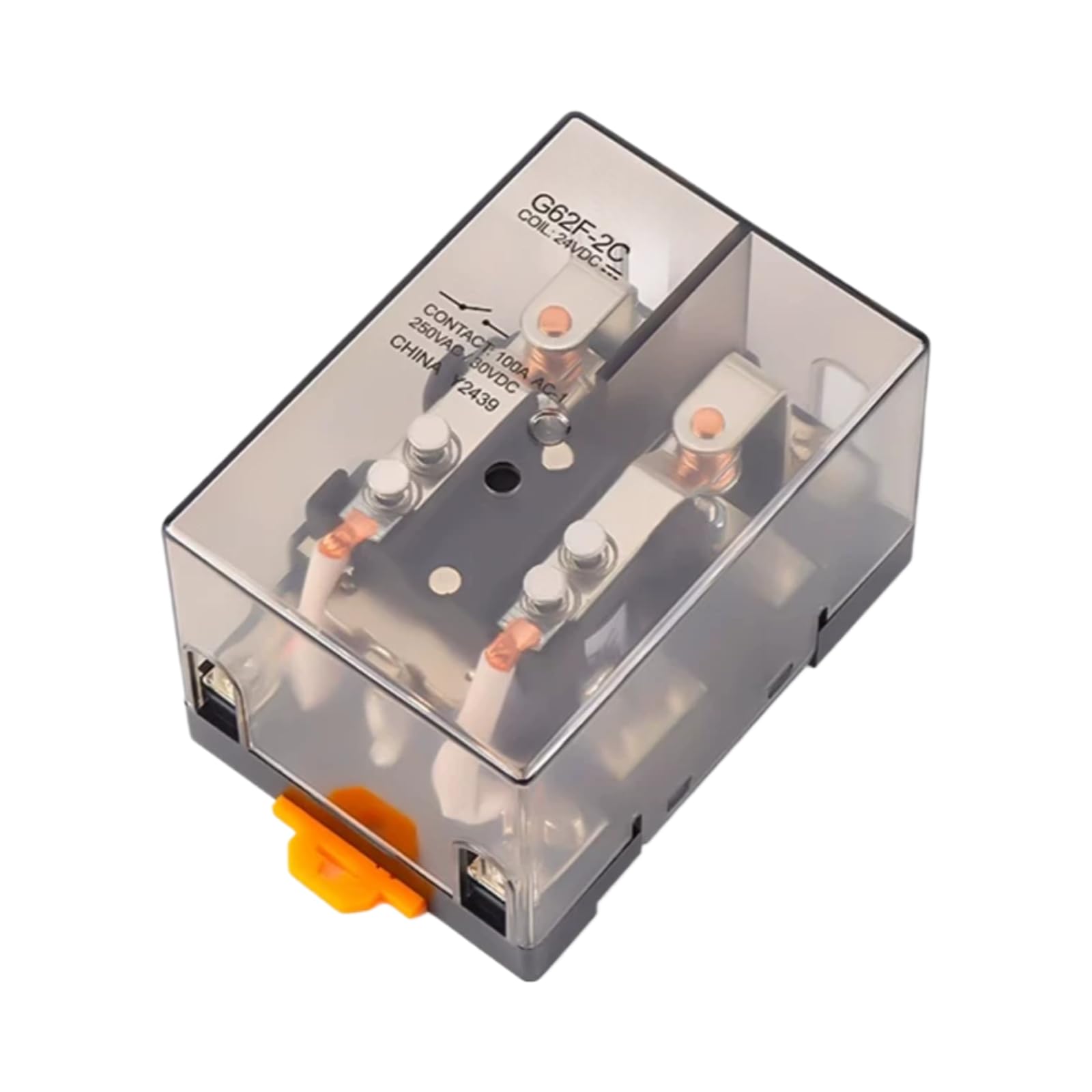 Relais G62F-2C 24VDC 100A pour commutation de puissance industrielle standard