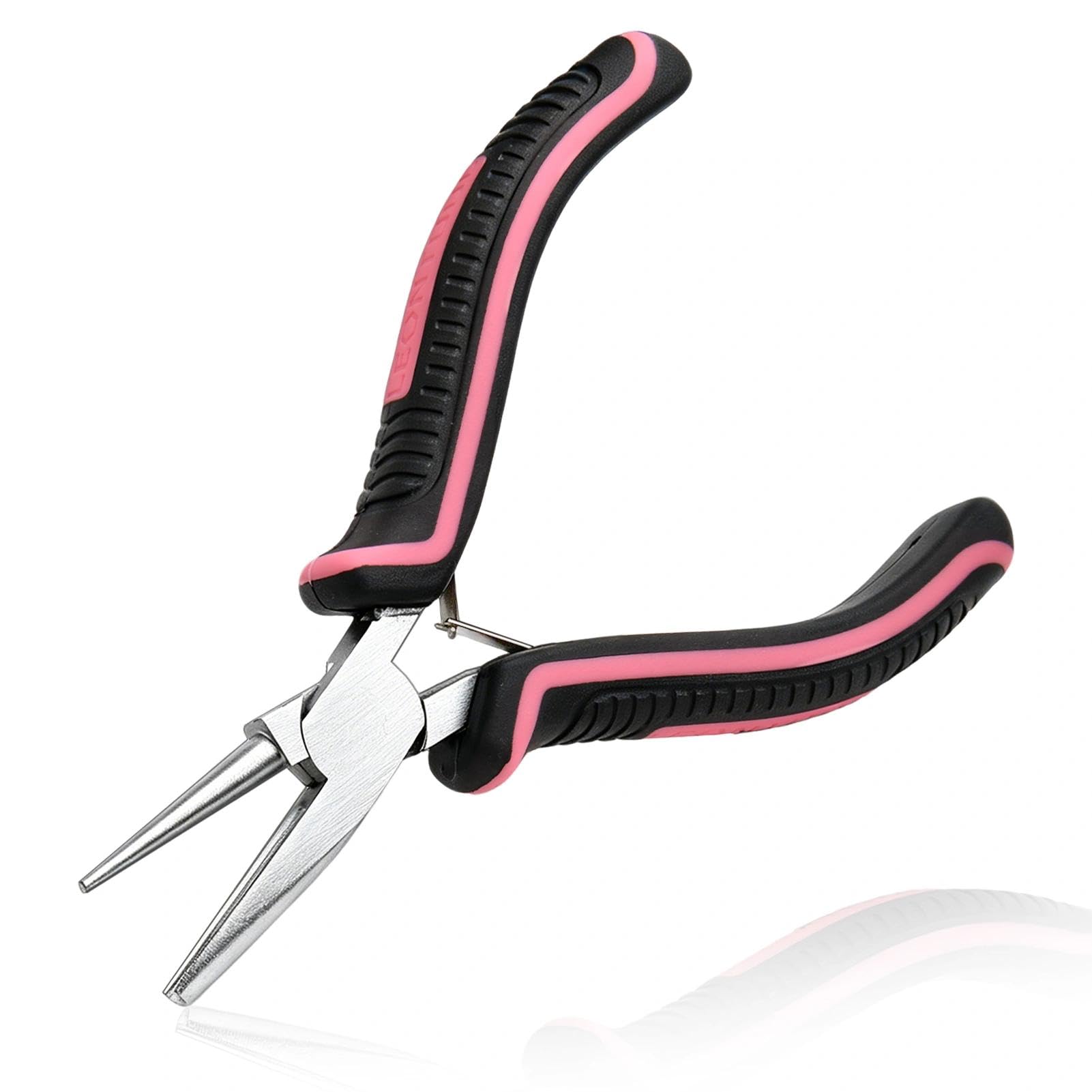 LEONTOOL Concave Round Nose Pliers Wire Looping and Bending Pliers Wire Wrapping Tools Half Round Nose Plier Jewelry Making Tools for Making Earrings Rings Bracelet Crafting DIY Hobby Projects
