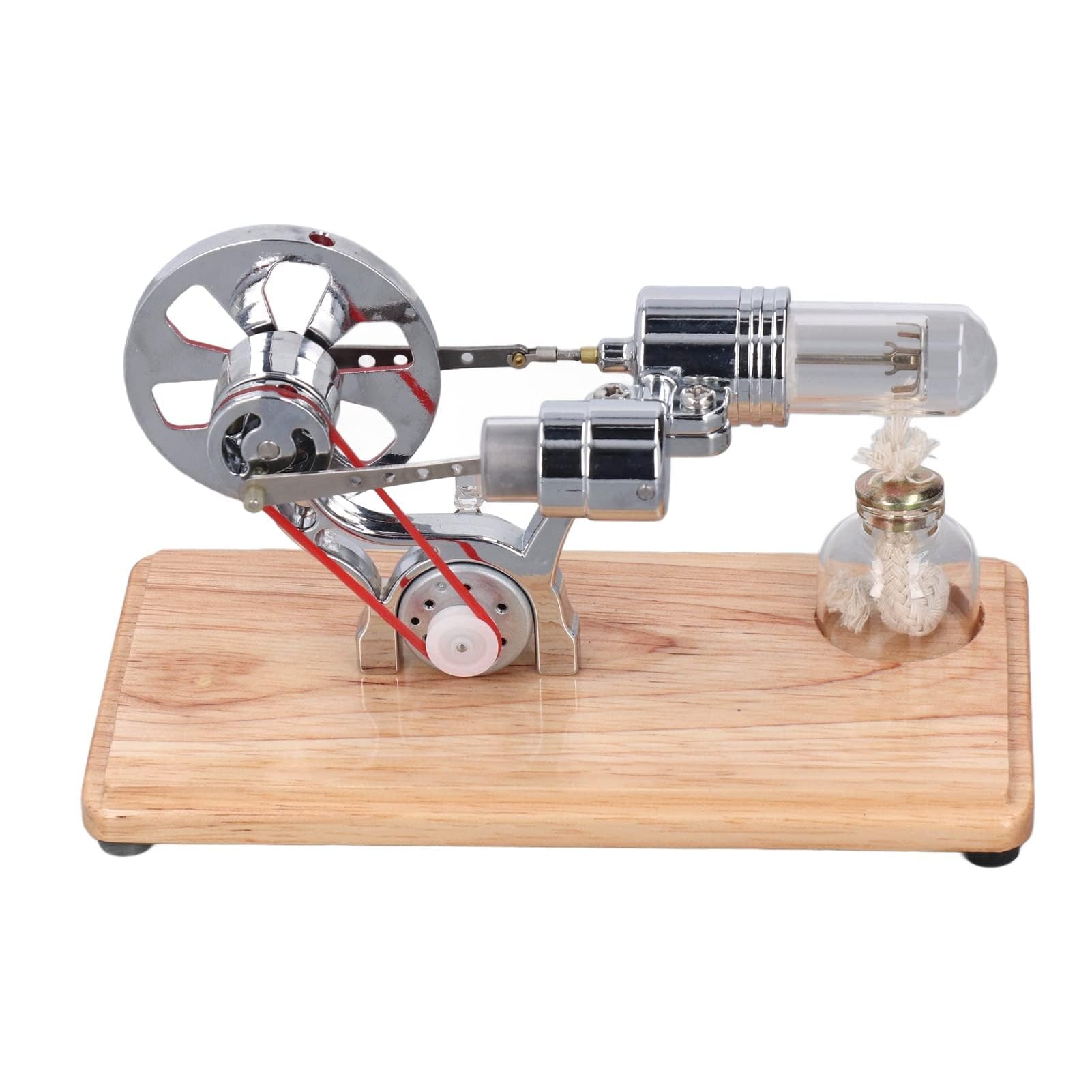 Kit Modello Motore Stirling, Lega di Zinco Multiuso Funzionamento più Fluido Basso Inquinamento Basso Rumore, Regalo per Adulti E Bambini
