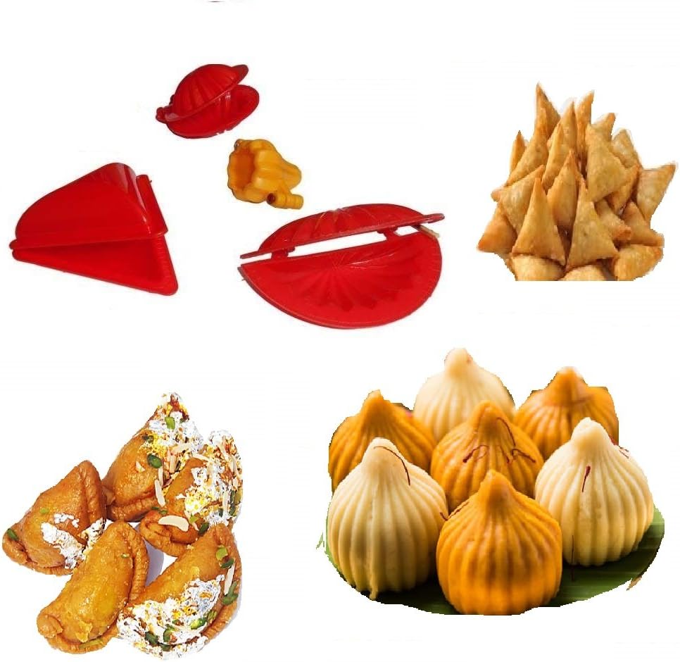 siddhmurti Samosa Kachuri Maker,Cutlet,Modak Gujiya Pie Mould Maker Kitchen Tool