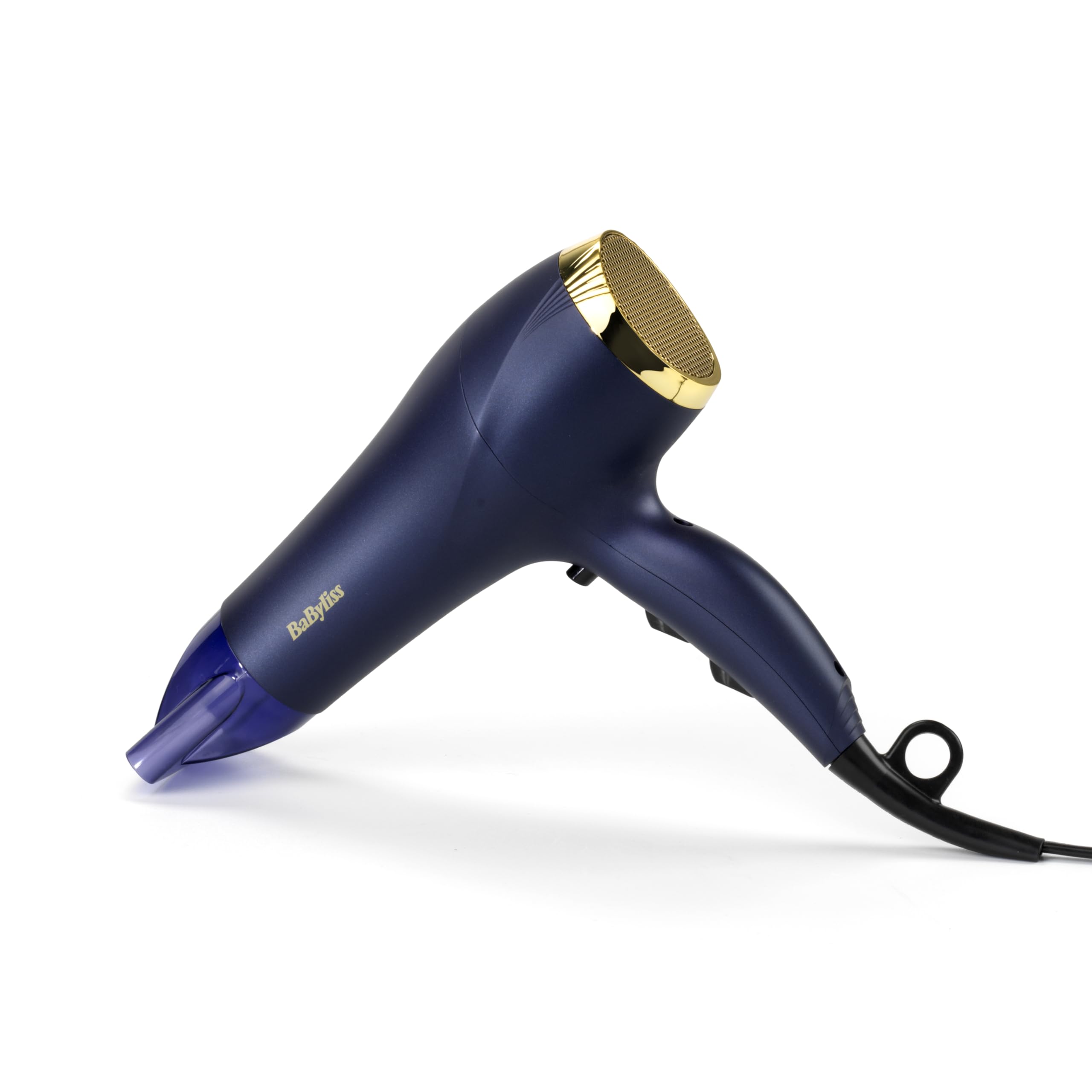 BaByliss Midnight Luxe Suszarka do włosów 2300 W jonowa kontrola puszenia 3 temperatury 2 prędkości 5781PE