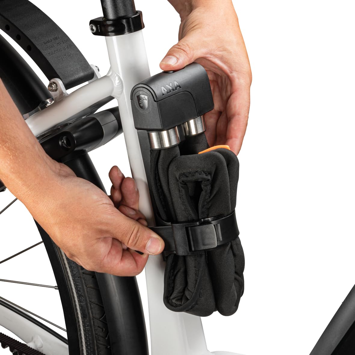 AXA Foldable 8-100 – Antivol Pliable pour vélo – Longueur : 100 cm