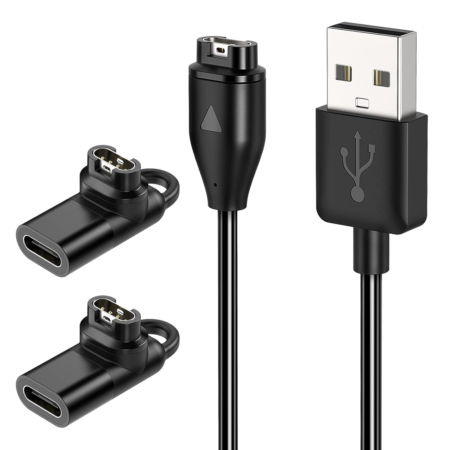 Câble De Chargeur Avec Adaptateur Feelle De Type C Copatible Avec Garin Ontre Fenix 7 7S