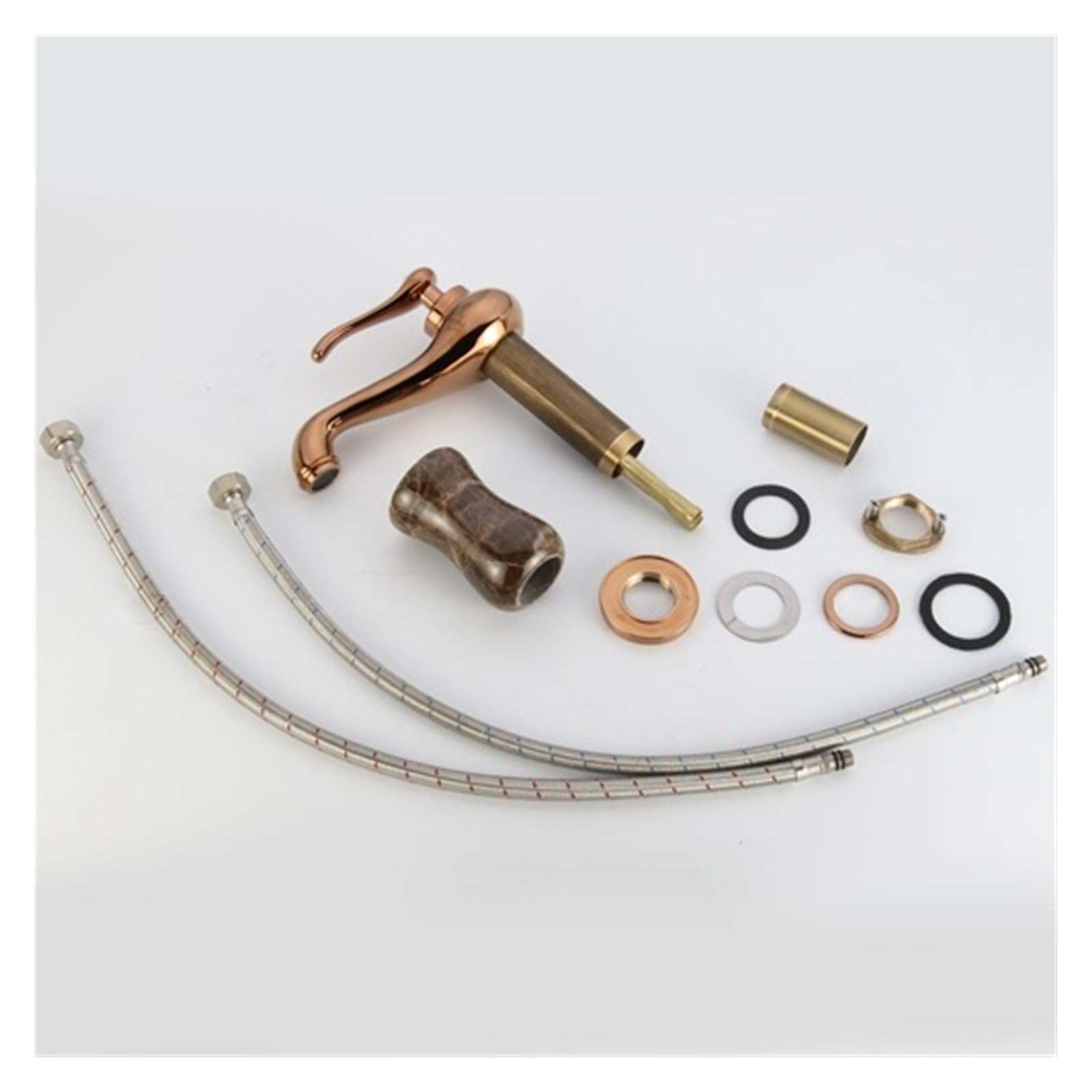 Basin Mixers Basin Mixers Rose Gold Mixers Waterfall Bathroom Mixers Deck-Mounted Mixers Faucets