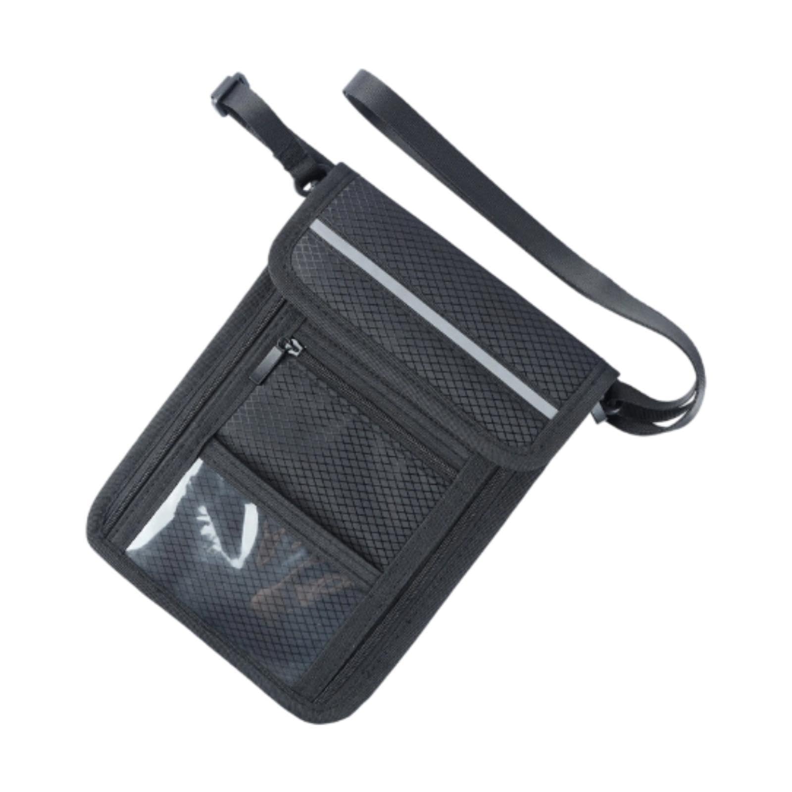 ATORSE™ Passport Holder Wallet Lanyard with RFID Sleeves Around Neck with Long Strap-image-37