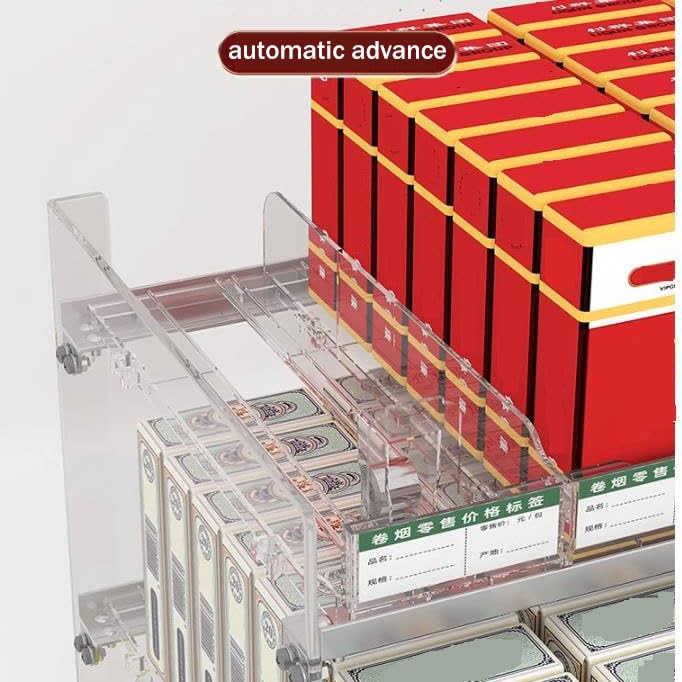 Distributeur de cigarettes mural transparent pour optimiser les petits comptoirs - 2