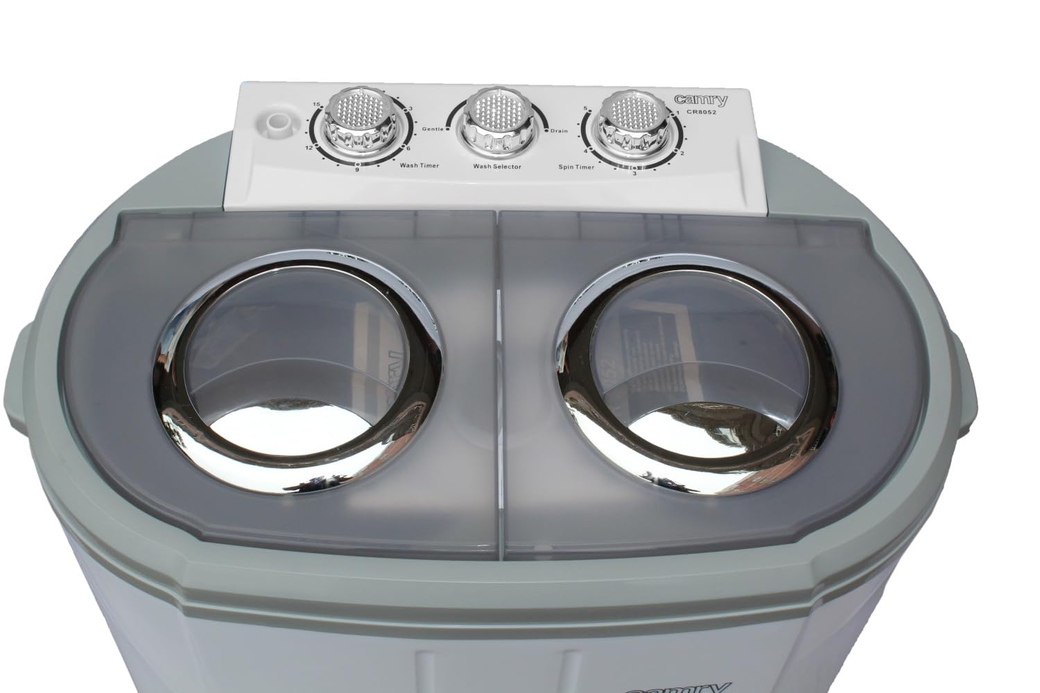 Adler CR 8052 machine à laver Autonome Charge par dessus 3 kg Gris, Blanc