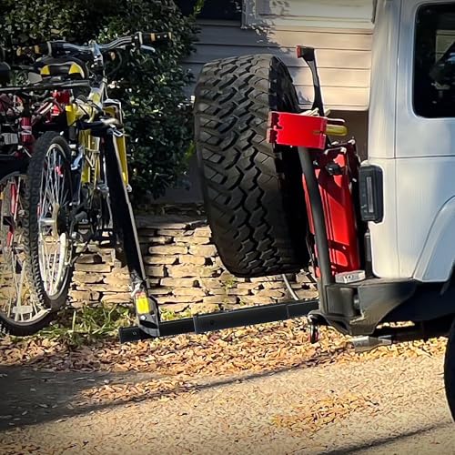 Image of Nilight Trailer Hitch Extender 18 Inch Extension Length Fits for 2 Inch Receiver Tube with 5 /8 Inch Stainless Steel Bolt Flange Nut and Clip 3,500 LBS GTW Matte Black