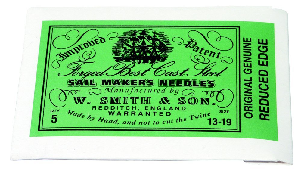 TREM Kit 5 Aghi Inossidabili Affilati Per Riparazione Vele Originali Inglesi