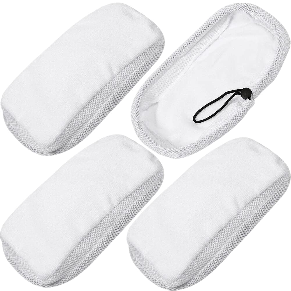 SPORTARC 4pcs For Morphy Richards 720020 720021 720502 9in1 for Steam Cleaner Mop Cloths for PADS