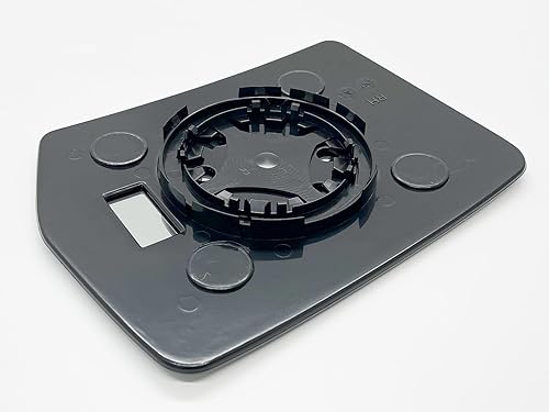 Miniatura 7 de APA - Repuesto compatible con espejo de vidrio sin calefacción para 2004-2014 Serie F Pickup lado derecho del pasajero 4L3Z17K707AB BL3Z17K707A