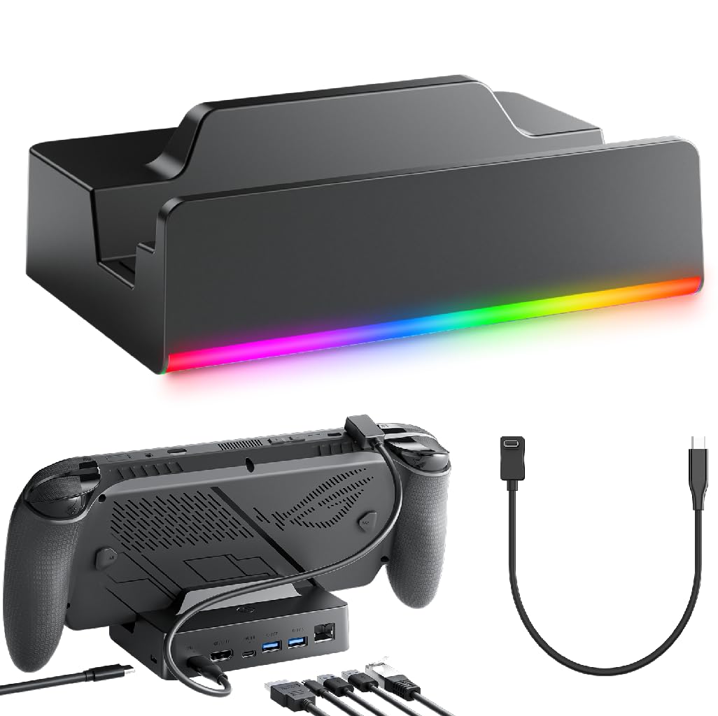 Docking Station per Steam Deck - Nero