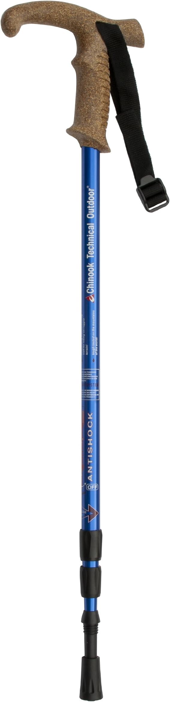 Chinook Cane Walker 3 Anti-Shock Hiking Pole