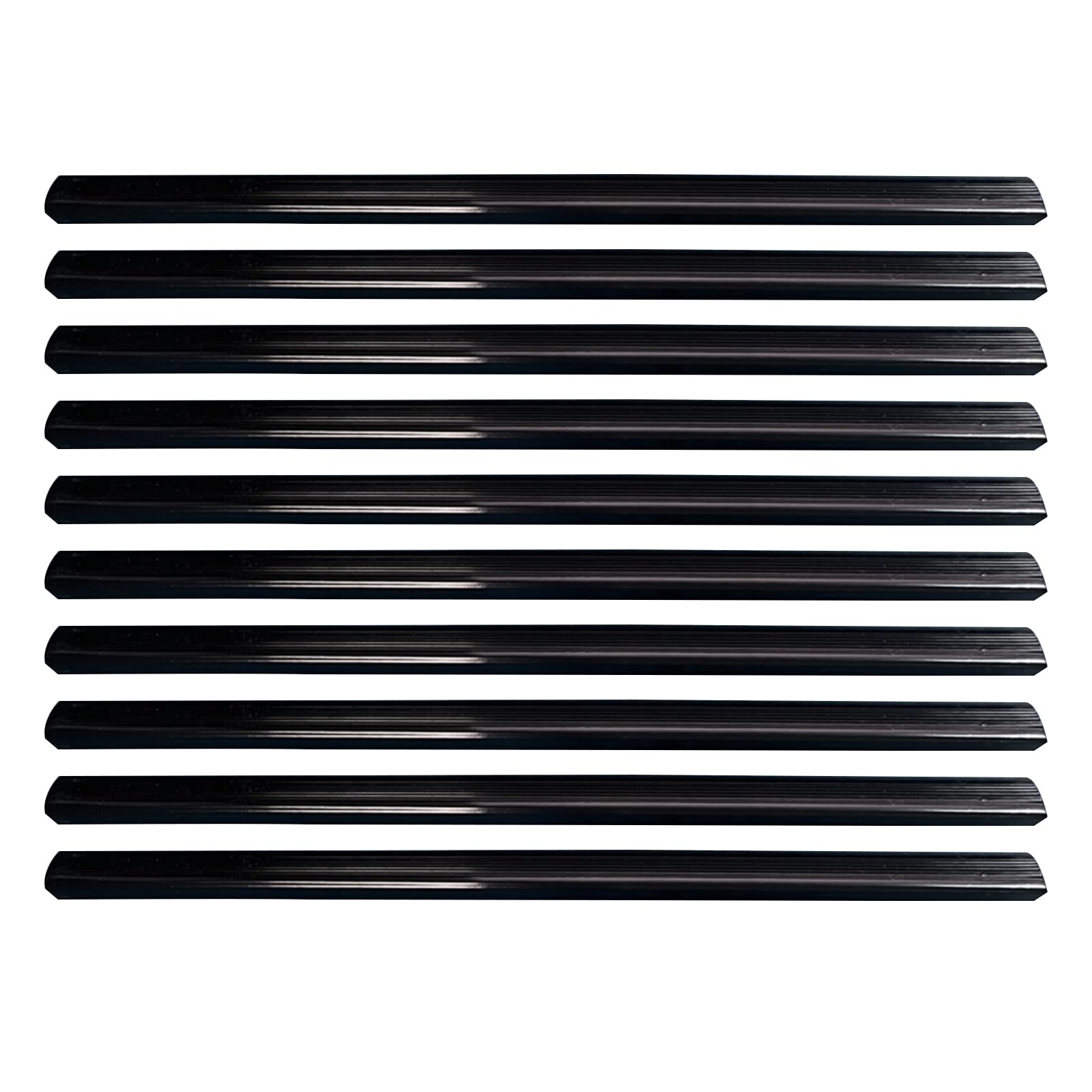 10Pcs 30.5x1.5cm Binding Bars Slide Grip, A4 Plastic Spine Bars, Black Slide Binders for Home School Office Document Supplies โ image 1