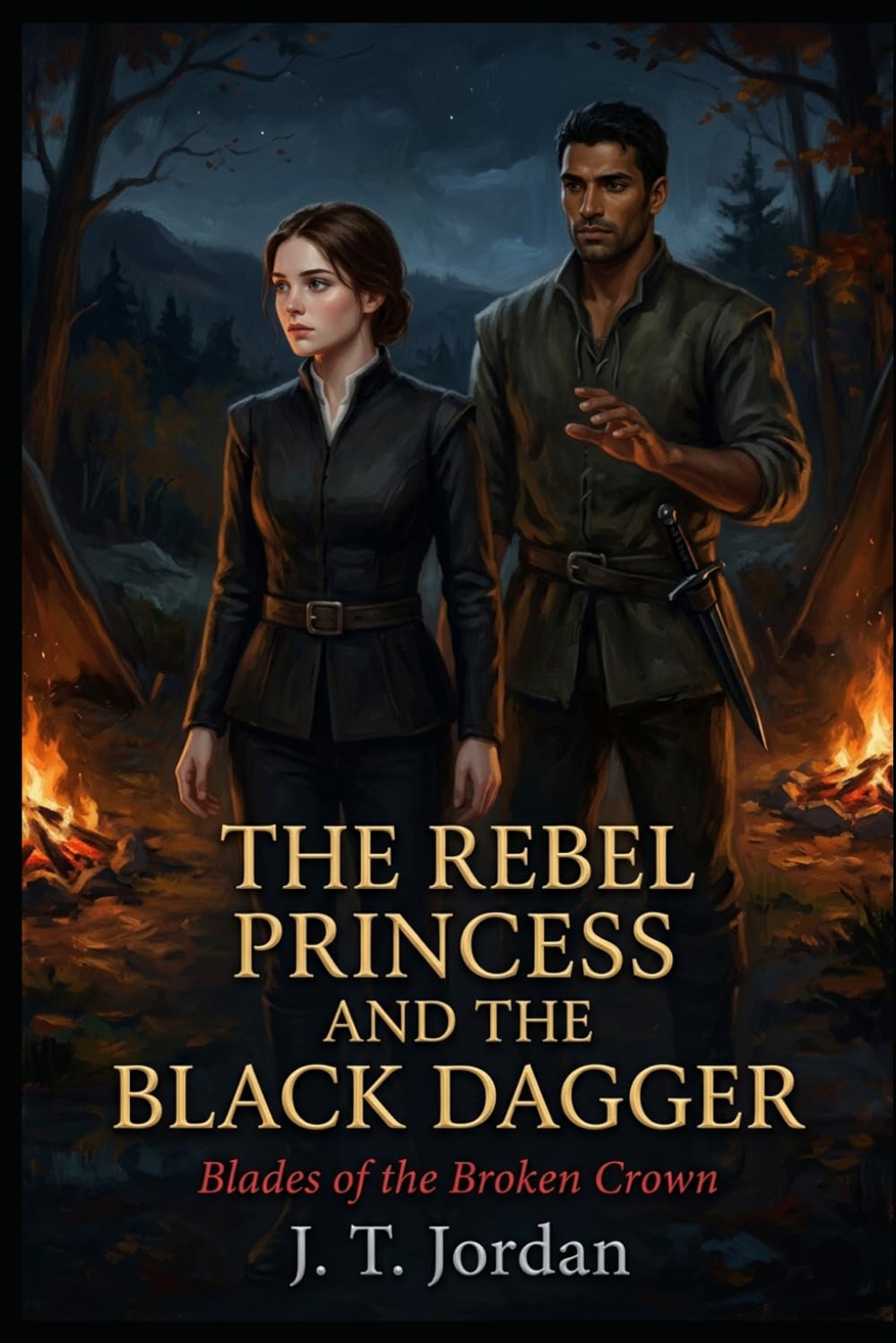The Rebel Princess and the Black Dagger: Blades of the Broken Crown: 4