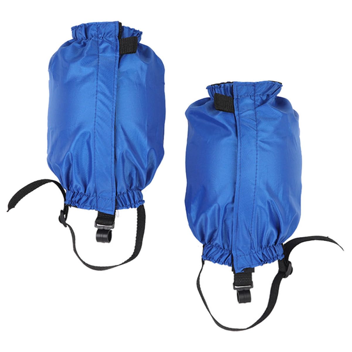 Kisangel Polainas Impermeables Ajustables para Senderismo y Nieve Protección para Piernas y Botas Outdoor Antidesgarro Azul