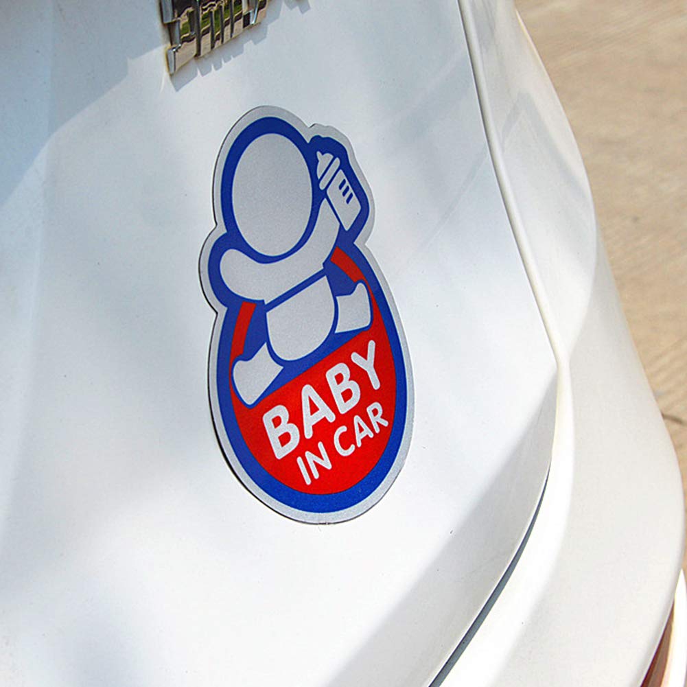 "Baby On Board" Car Safety Sticker Decal - 6.3''x5.5'' Vinyl Window/Bumper Sign For SUV, Truck, Car 11 thumbnail image