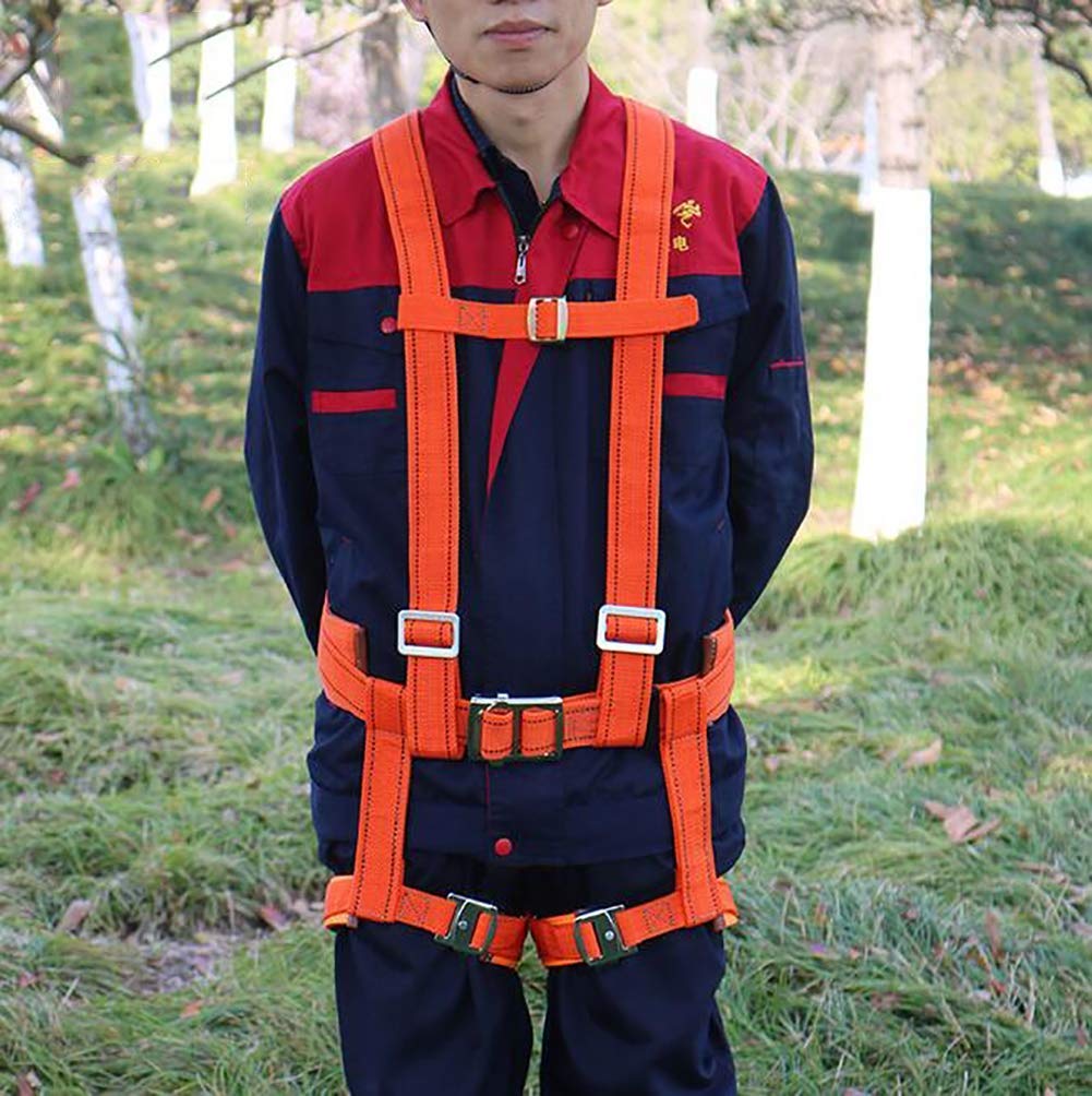 SwaYve Arnés de Seguridad Kit de Protección Contra Caídas Arnés de Seguridad de Cuerpo Completo Herramienta para Techos Industriales Equipo de Protección Personal