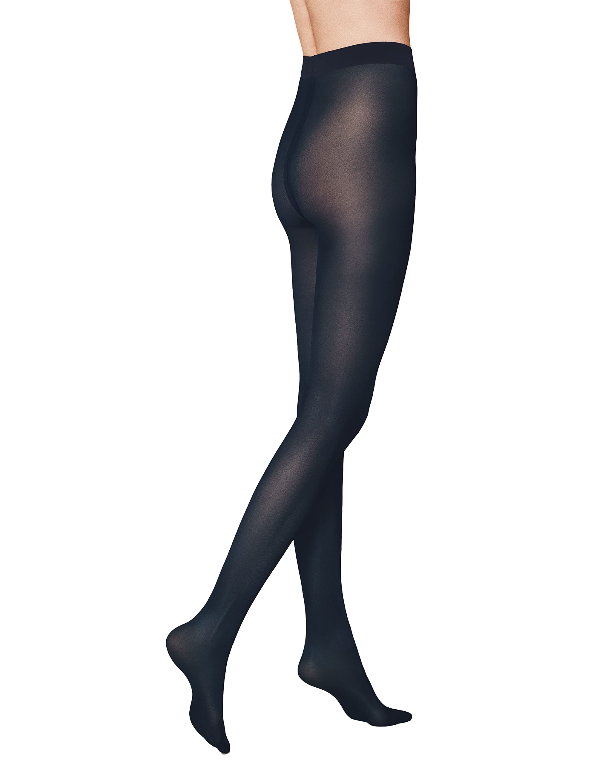 KUNERT Women's Satin Look 40 Tights, Blau (Marine 0880), 7/8 (Manufacturer Size: 40/42)