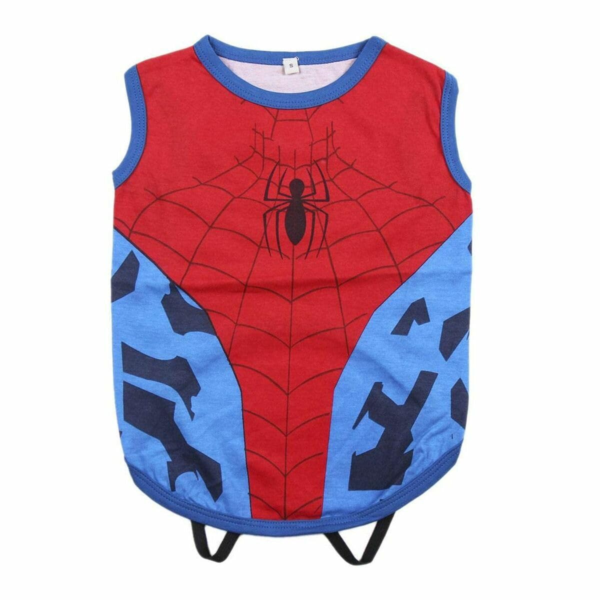 CERDÁ LIFE'S LITTLE MOMENTS - For Fan Pets, Magliettina per Cani Spiderman - T-shirt per cani - Licenza Ufficiale Marvel rosso XS