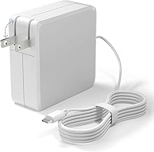 Macbook Pro Charger, Type-C PD Compatible, Laptop, Charger, Type C, Mac/Lenovo/Lenovo, AC Adapter, Rapid, 6.9 ft (1.8 m) Integrated Cable (GaN+ (Gallium Nitride) & PD 67 w/65 w/45w Rapid & Foldable