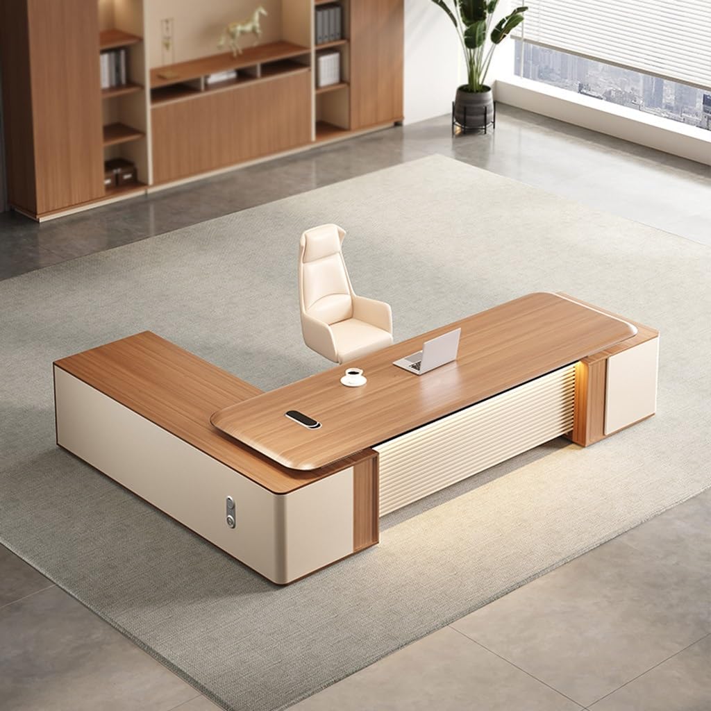 Schreibtisch Chefschreibtisch, Moderner CEO-Schreibtisch, Einzelschreibtisch for Manager Büro Desk