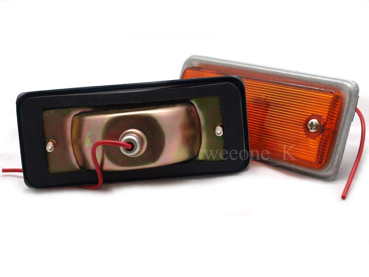 K1AutoParts 1 Pair Side Marker Indicator Turn Signal Light For Nissan Datsun Sunny Sentra 620 J15