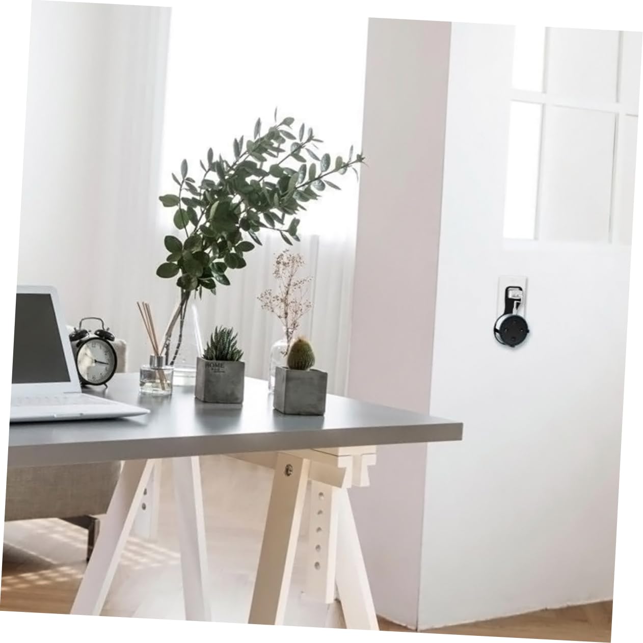 Gadpiparty 2pcs Stable Acrylic Dot Speaker Stand Holder Wall Mount Stand Anti-Slip Feet for Cats Boys and Girls