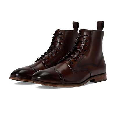 Stacy Adams Henry Cap Toe Lace Up Boot Men