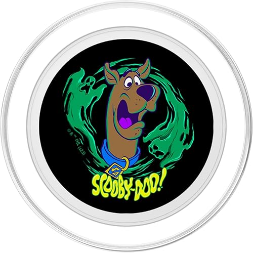 Miniatura 8 de Scooby-Doo Surrounded By Ghosts - PopSockets intercambiables con cabeza envejecida